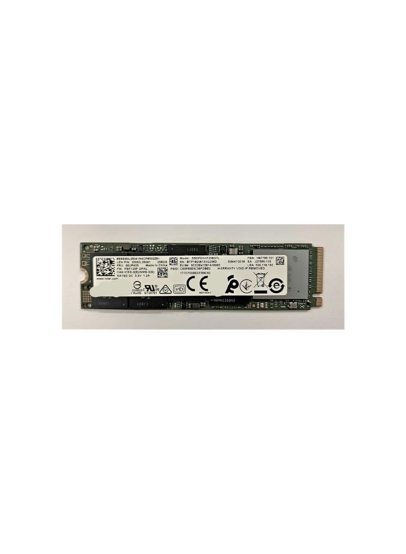 قرص SSD داخلي 256 جيجابايت M.2 2280 PCIe 3.0 NVMe – تخزين سريع (منتج مستعمل) - Image 1