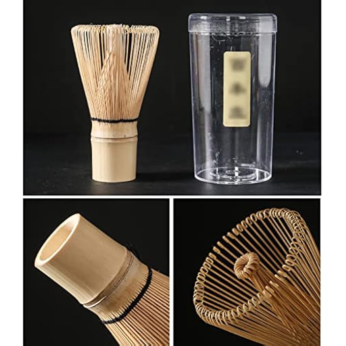 Unity Matcha Whisk Set Japanese Tea Set 7Pcs Bamboo Whisk Chasen Scoop Sieve Matcha Bowl  Whisk Holder Perfect Kit For Japanese Matcha Tea Preparation - Image 5