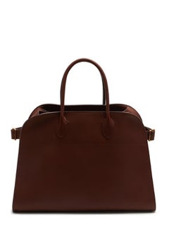 The Row Margaux 15 smooth leather tote