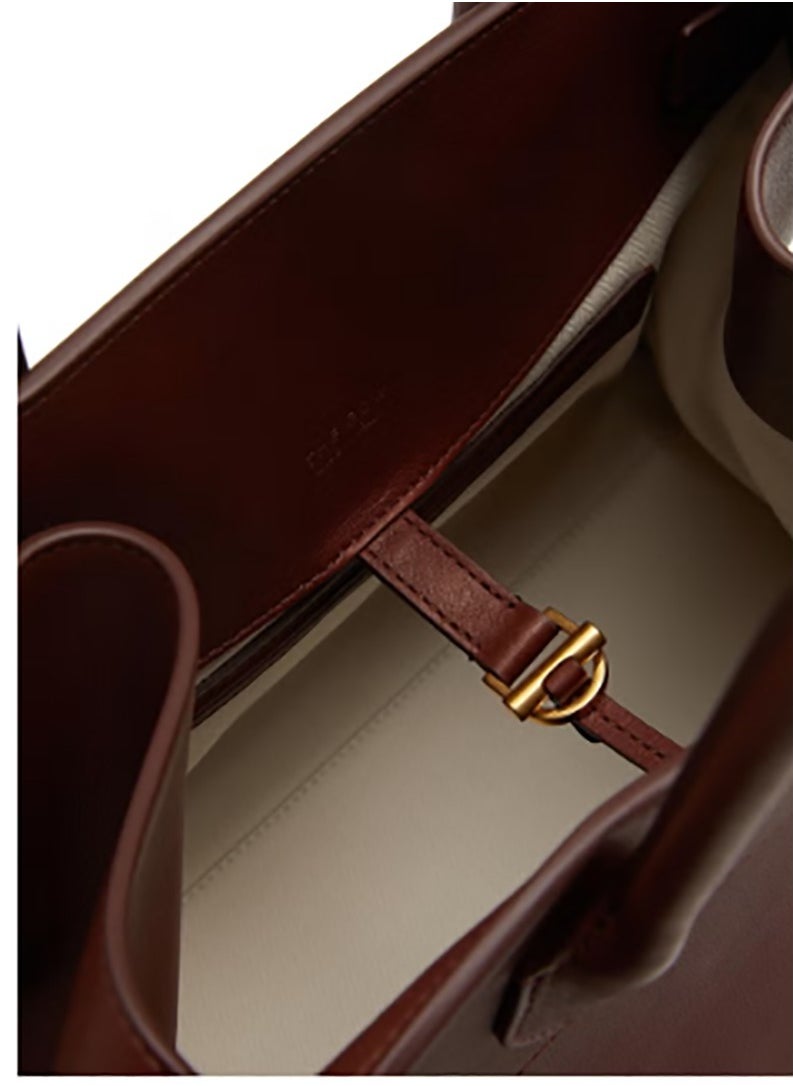 TR - The Row Margaux 15 smooth leather tote - Image 1