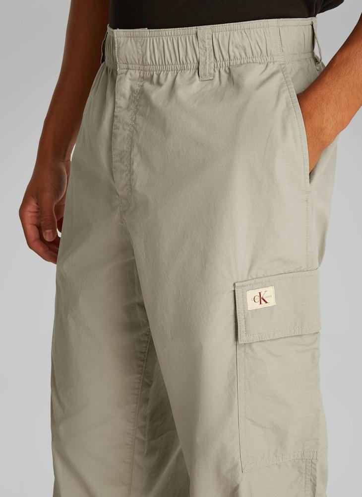 Calvin Klein Jeans Utility Poplin Trousers  - Image 3