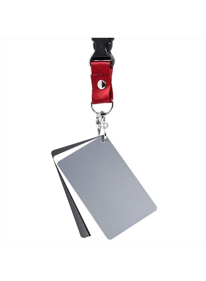Macolink White Balance Grey Cards 18% Gray Cards Custom Color Calibration DSLR/SLR/Evil Camera Checker for Digital Photography Video (3.35" X 2.2") - Image 2