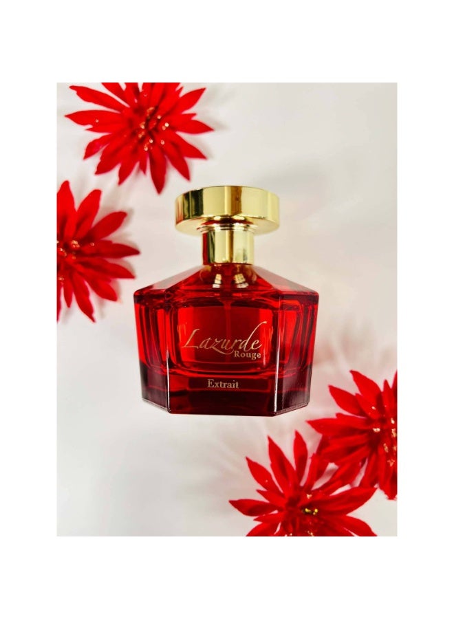لازوردي عطر لازوردي روج إكستريت أو دو بارفيوم 100 مل يدوم طويلاً - Image 1