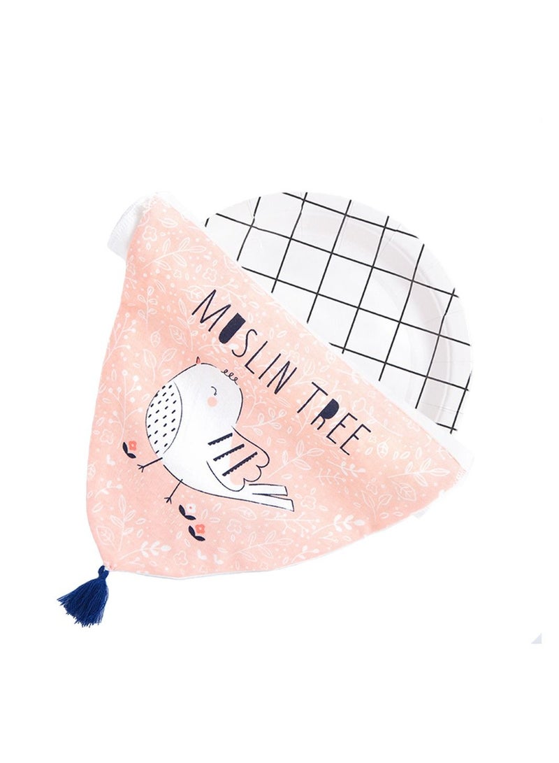 Muslin Tree Baby Four-Layer Sweat-Absorbent Cotton Towel  - Image 1