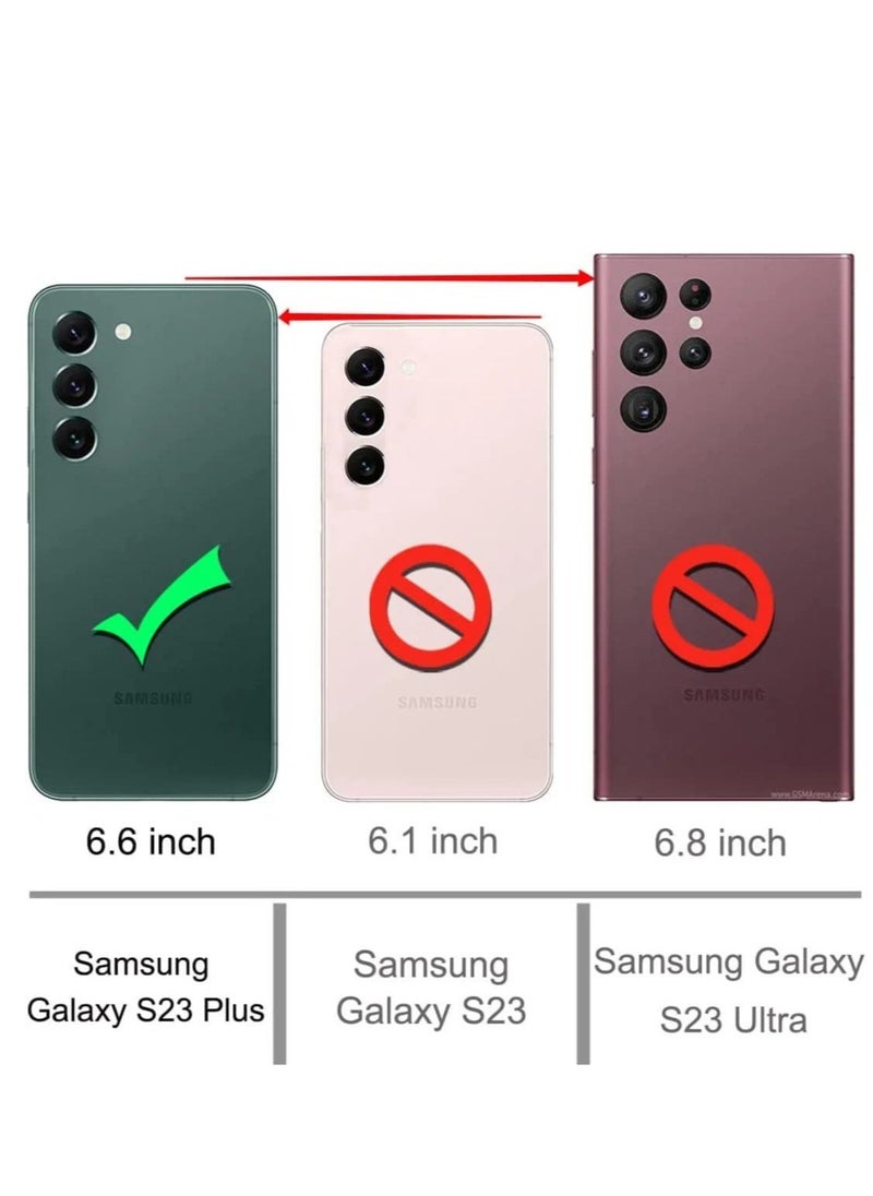 Raxoom Samsung Galaxy S23 Plus Case Cover Clear Back Air Cushion Soft Silicone Shockproof Anti-Scratch Protective Bumper Shell Corner for Samsung Galaxy S23 Plus 5G - Image 2