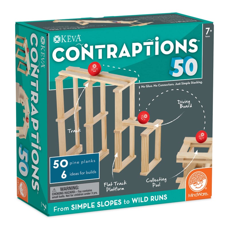 Mindware KEVA Contraptions 50 Plank Set - Image 2