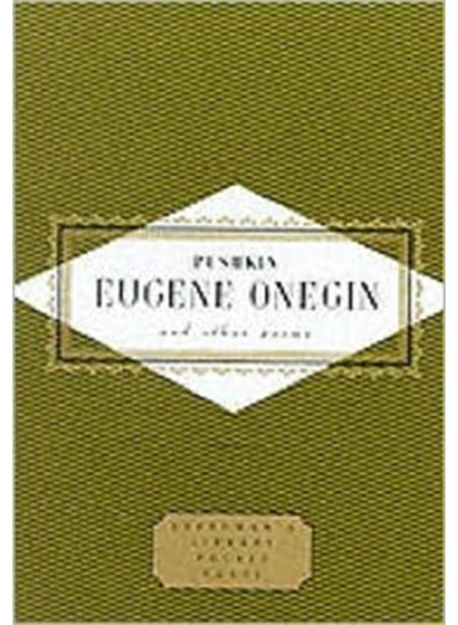 Pushkin Eugene Onegin And Other Poems