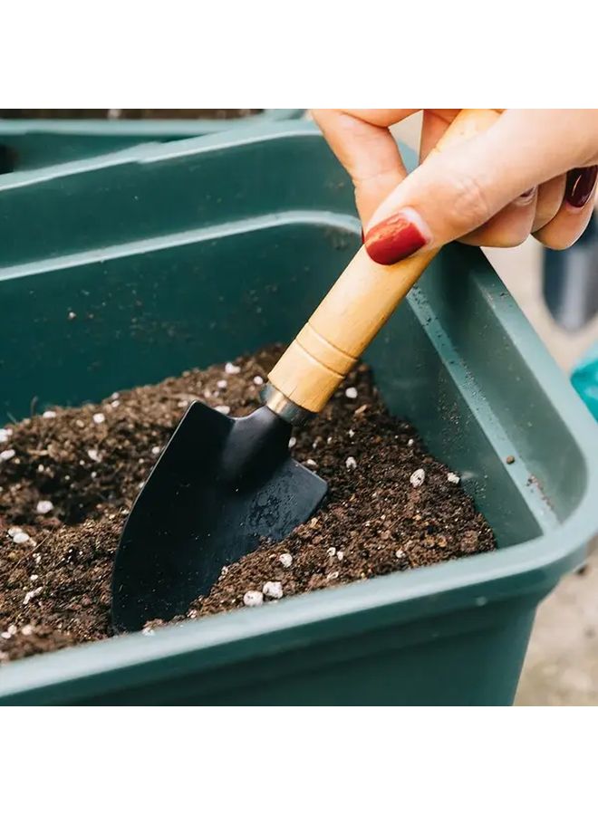 Mini Garden Trowel And Watering Can Set For Succulents Metal Planting Tools Shovel - Image 1