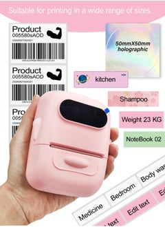 Marklife Marklife P50S Bluetooth Label Maker, Inkless Label Printer with Tape Barcode, Portable Thermal Label Maker with 12-57mm Print Width, for Address Clothing Jewelry Retail Small Business Great for Clothing, Address, (With 1 Roll Label)  - Image 3