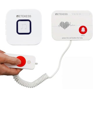 Wireless call button with hand handle + receiver bell to call the nurse for favorite patients. Calling is used in the clinic, hospital, home, and for the elderly. - pzsku/Z4D586E5A5FCFE4618129Z/45/_/1699828832/c2b9d1e7-483c-40a3-ba74-0f7455b2f4e0