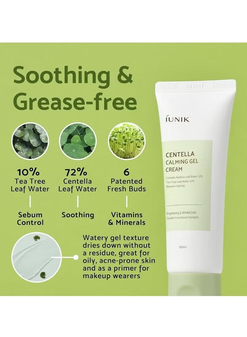 iUNIK Centella Calming Gel Cream 60 ml - Image 3