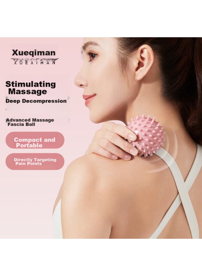 XUEXIMAN Xueximan Fascia Ball, Massage Hedgehog Ball, Foot Acupoint Small Needle Ball, Yoga Fitness Foot And Neck Massage Training  - Image 1