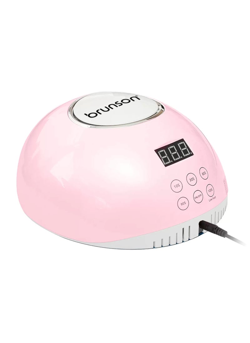 brunson UV Light for Gel Nail Polish Brunson Wired Alpha 2.0 UV LED Nail Lamp 54W with 5 Timer Settings and 36 UV LED Lights Easy and Fast Curing Nail Dryer for Acrylic Nails and Gel Polish with Auto Sensor and LCD Display  - Image 1