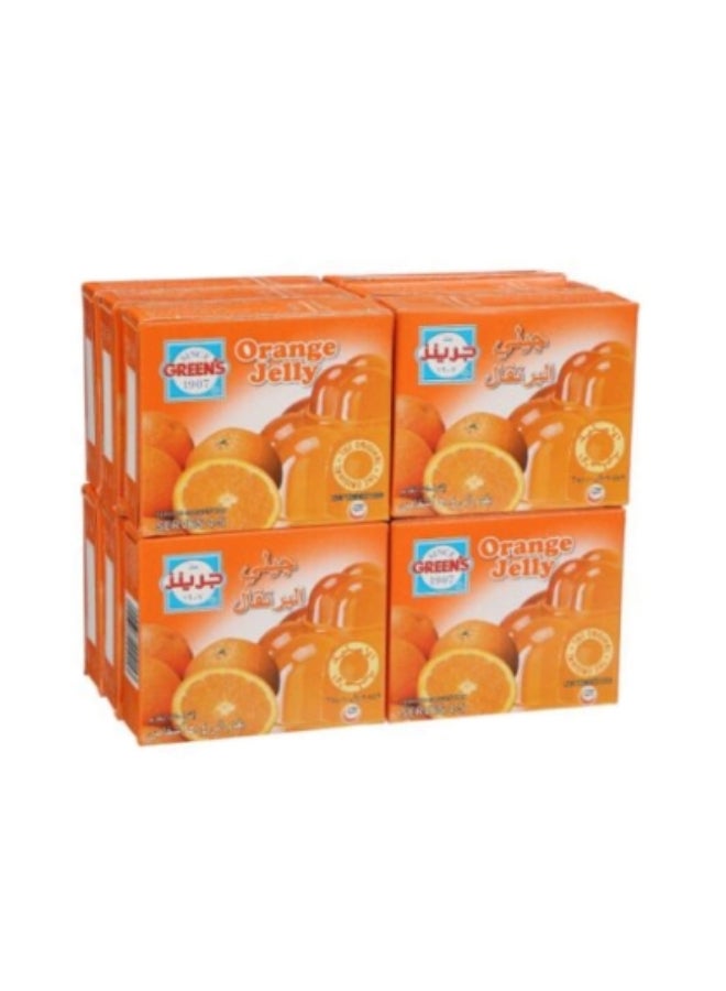 GREEN'S Jelly Orange 80G× 12