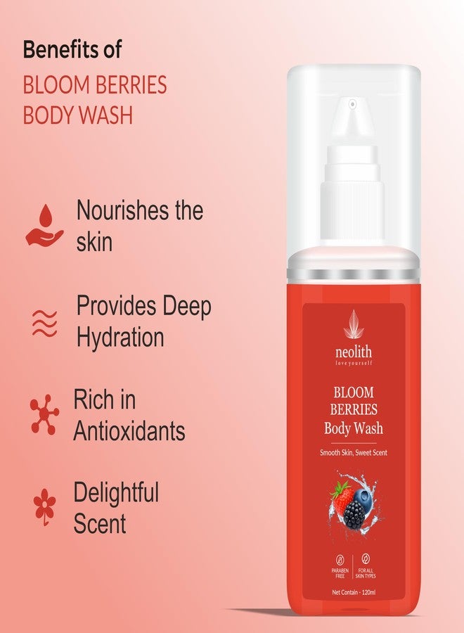نيوليث غسول الجسم نيوليث برائحة التوت || منظف منعش برائحة التوت لبشرة ناعمة ومشرقة || 120 مل - Image 4