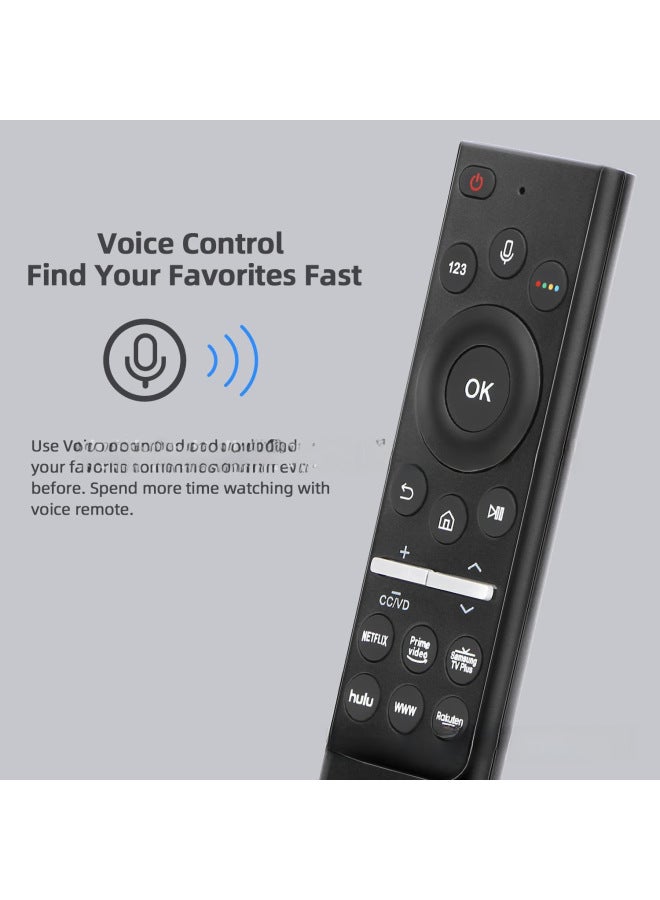 Applicable To Samsung Bluetooth Voice Tv Remote Control Sm-a6 Sm-b6 Sm-c6 Samsung Voice Re - Image 4