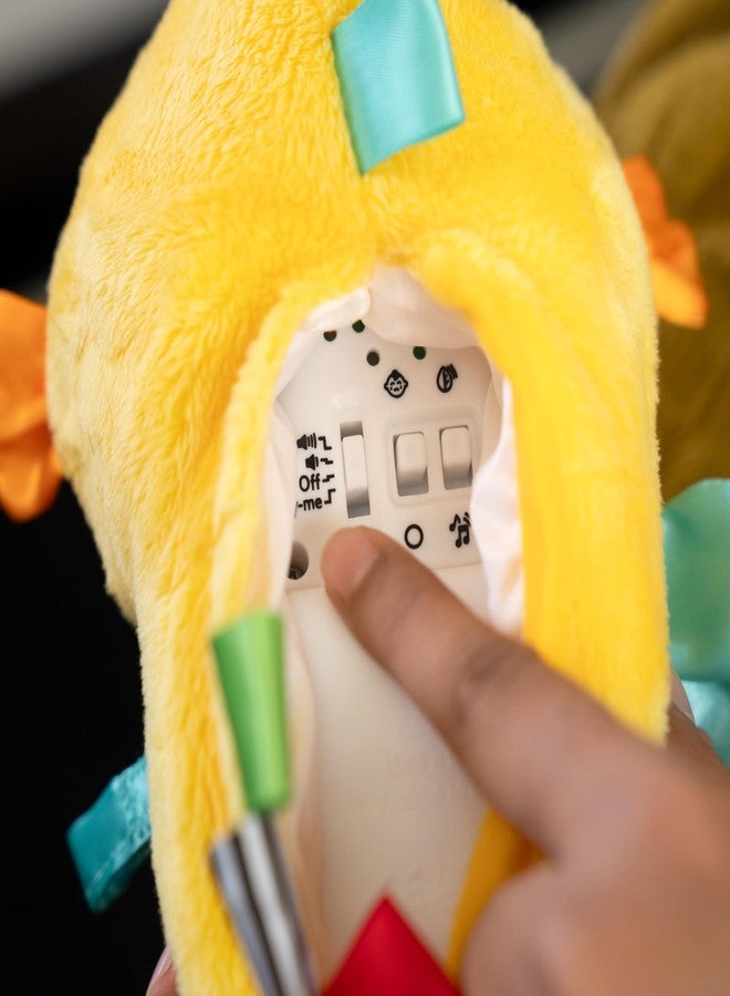 Baby Einstein Sea Dreams Seahorse Plush Soother Toy, with Music and Lights, Ages 0 Months and Up, Yellow - Image 4