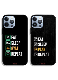 Two Cases For Apple iPhone 13 Pro Max Protective Covers Eat Repeat