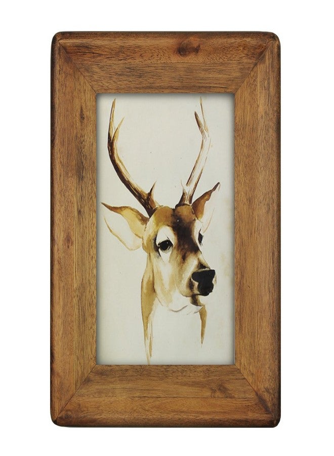 icheesday (13cm x 18cm) - 13cm x 18cm Wooden Rustic Wall Picture Frame,18cm by 13cm Vintage Countryside Table Top Photo Frames with Kickstand - Image 1