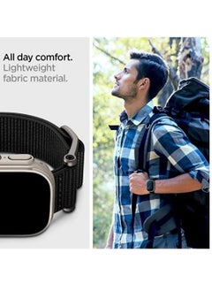 Spigen Apple Watch DuraPro Flex Band for Ultra 49mm, Series 8/7 45mm, Series SE2/6/SE/5/4 44mm and Series 3/2/1 42mm Adjustable Solo Loop Band Strap  - Image 4