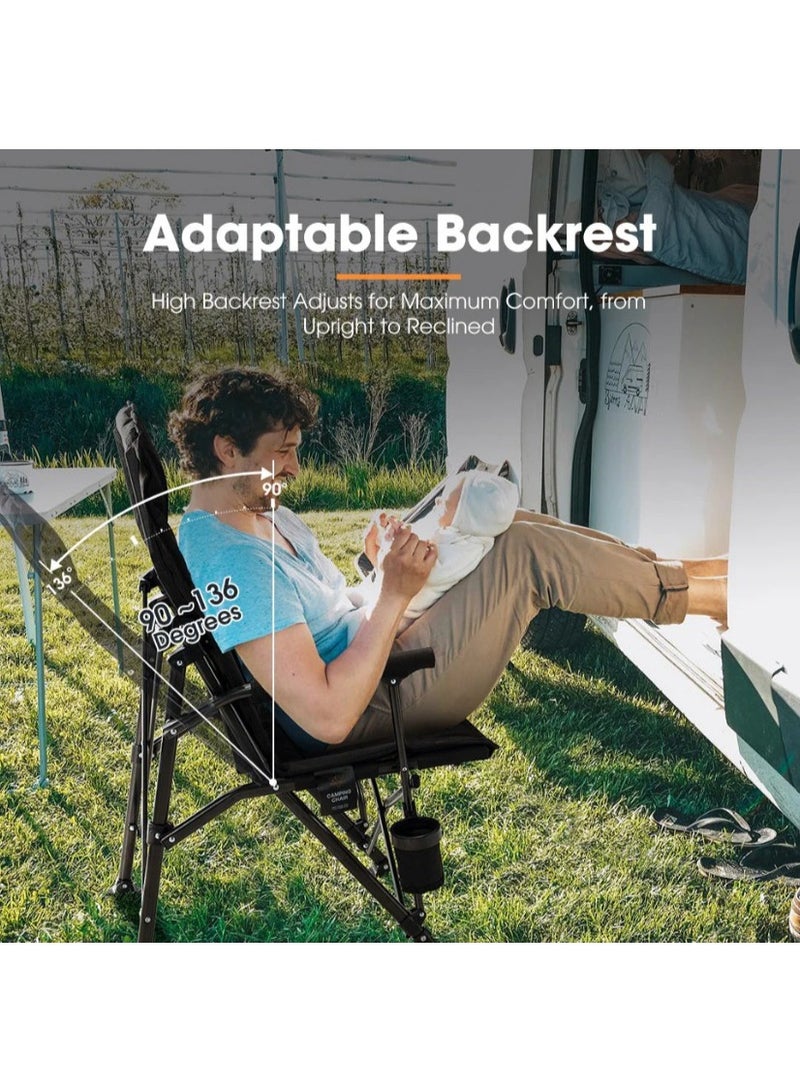 San Hima Luxury Folding Camping Chair Portable - Image 5