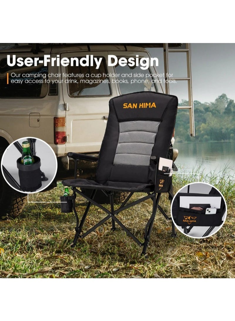 San Hima Luxury Folding Camping Chair Portable - Image 3