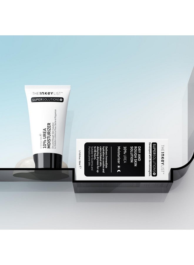 The INKEY List Supersolutions Urea 10% Moisturizer Quickly Helps To Hydrate Nourish And Soothe Dry Skin Gently Exfoliates Urea Moisturizer For Face 1.69 Fl Oz - Image 4
