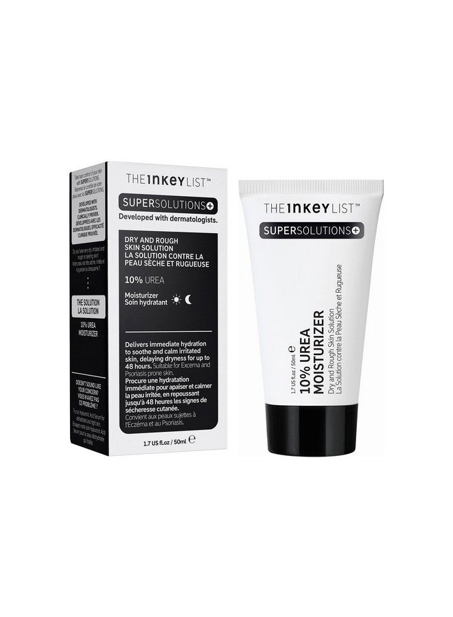The INKEY List Supersolutions Urea 10% Moisturizer Quickly Helps To Hydrate Nourish And Soothe Dry Skin Gently Exfoliates Urea Moisturizer For Face 1.69 Fl Oz - Image 5