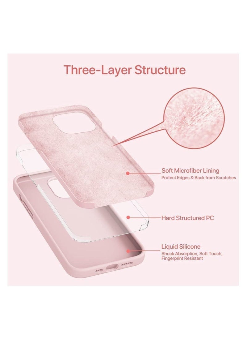 Raxoom Silicone Protective Case Compatible with iPhone 14 Pro Max Soft Liquid Gel Rubber Cover Shockproof Bumper Anti-Scratch Anti-Fingerprint Anti-Drop Slim Cover for iPhone (for iPhone 14 Pro Max ) - Image 3