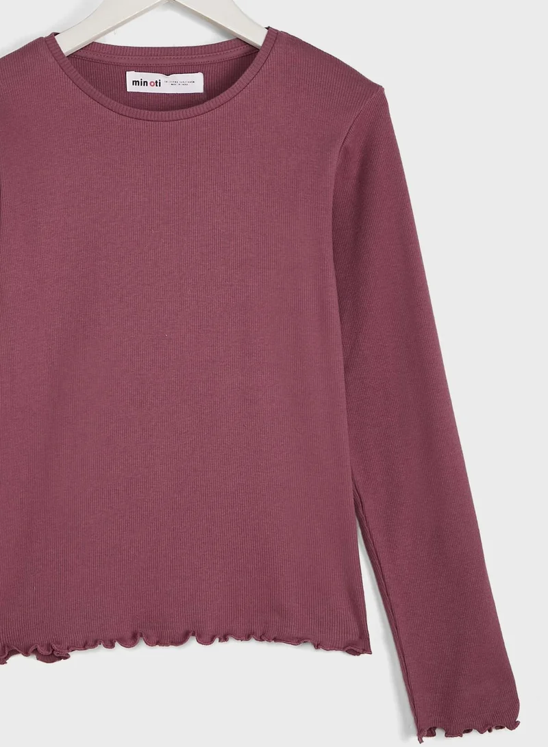 MINOTI Youth Stripe T-Shirt