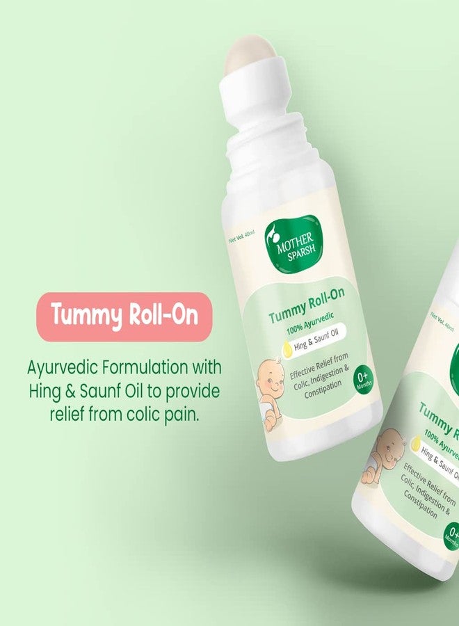 موذر سبارش مستحضر ماذر سبارش لعلاج مغص الأطفال وتحسين الهضم، تركيبة أيورفيدية 100%، يحتوي على الحلبة والشمر، 40 مل + بلسم الكركم لعلاج الطفح الجلدي ولدغات البعوض، تركيبة أيورفيدية 100% - 25 غرام - Image 2