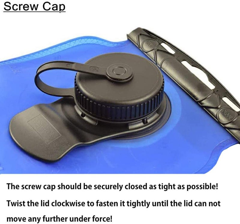 WACOOL 3L 3Liter 100oz BPA Free EVA Hydration Pack Bladder, Leak-Proof Water Reservoir - Image 4