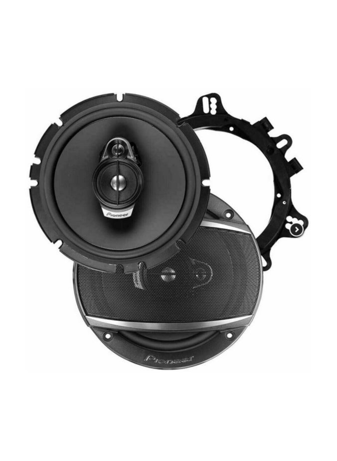 Pioneer - Pioneer TS-A1677S A-Series 6.5" 3-Way Coaxial 320 Watts Peak Power Car Audio Speakers - Image 1