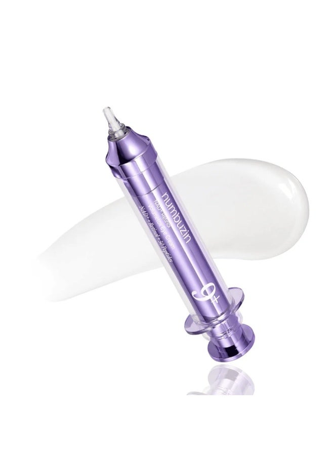 numbuzin No.9 Eye Cream NAD+ Retinol Volume Eye Cream Firming Wrinkles Fine Lines Dark Circles, Puffy Retinol Peptides Niacinamide Undereye Treatment Serum 0.33 fl. oz. - Image 1