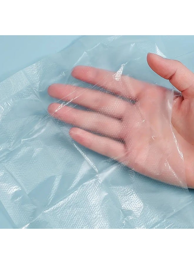 الماسي مجموعة أغطية مقاعد مرحاض بلاستيكية استخدام مرة واحدة 30 قطعة واقي صحي للسفر والحمامات العامة - Image 4