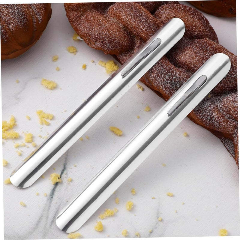 Stainless Steel Table Crumb Scraper 10 Pack Easy Clean Restaurant Home Kitchen Tool - Image 3