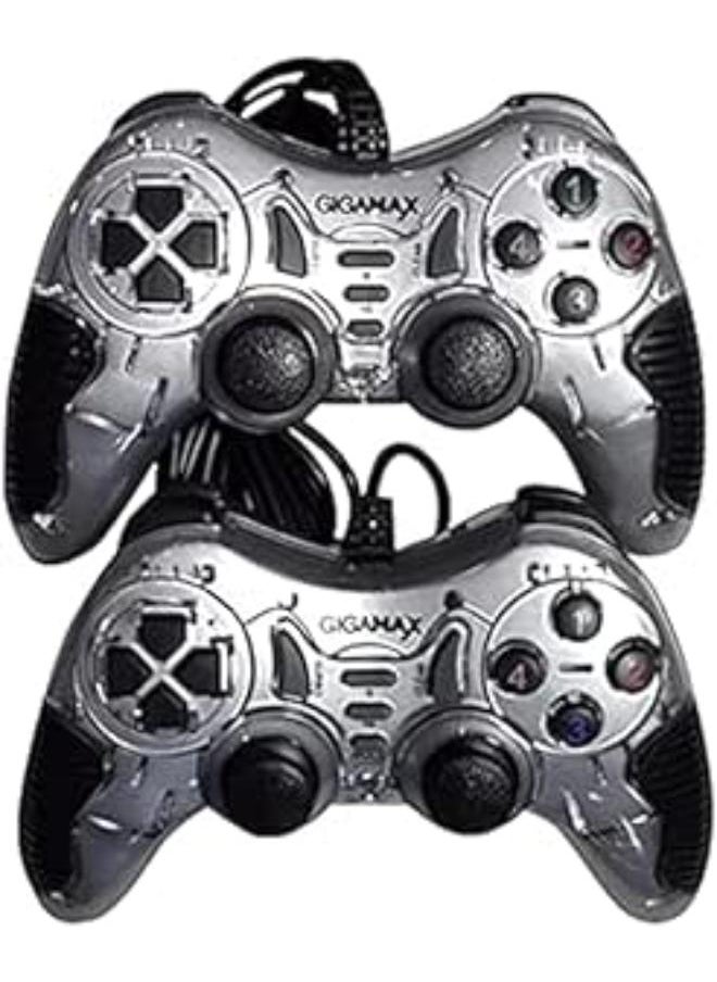 Gigamax - Gigamax - Set of 2 USB Joystick - Gray - Image 1
