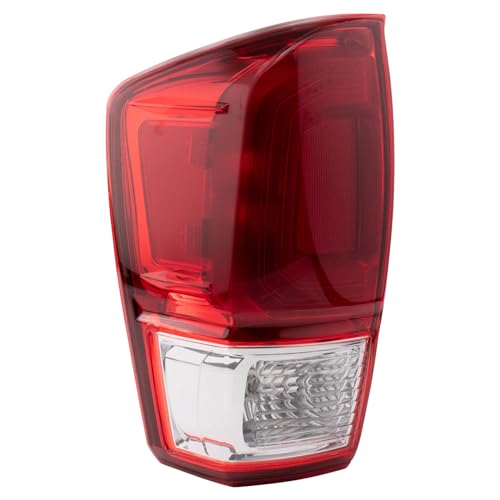 TRQ Left Rear Tail Light Assembly Drivers Side Compatible with 2016-2017 Toyota Tacoma TO2800197 - Image 1