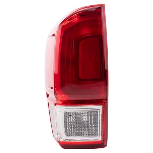 TRQ Left Rear Tail Light Assembly Drivers Side Compatible with 2016-2017 Toyota Tacoma TO2800197 - Image 5