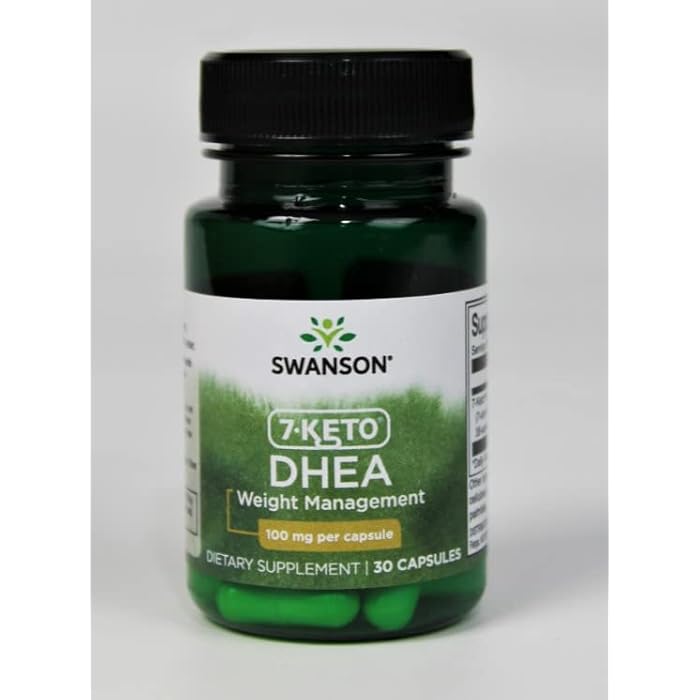 Swanson Diet 7-Keto DHEA 100 MG 30 CAPS - Image 3