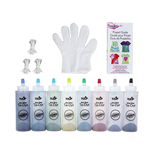 Tulip One-Step Tie-Dye Kit Shark Island Set, Easy for Beginner Skill Levels, 8 Easy Squeeze, Pre-Filled Bottles, Beachy Blue Colors - Image 3