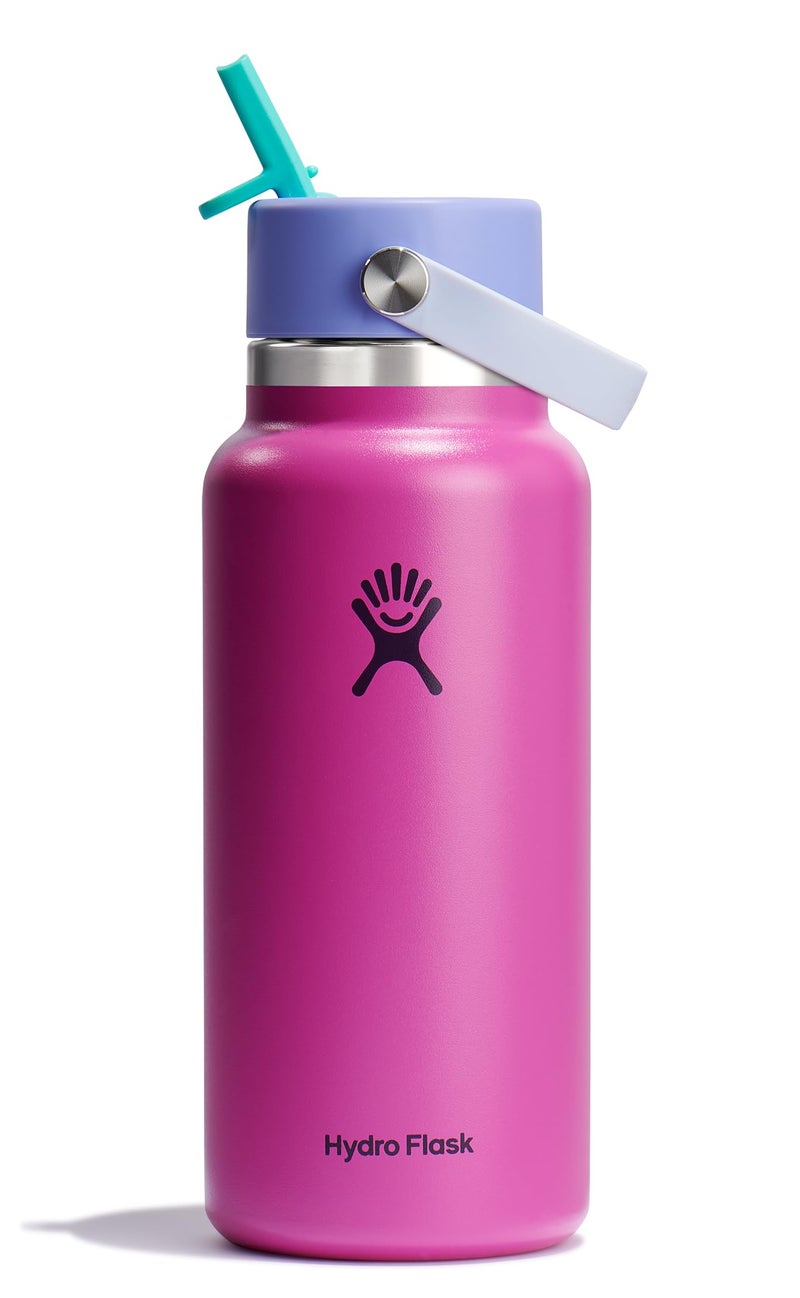 Hydro Flask 32 Oz Wide Flex Straw Cap Holiday Punch - Image 1