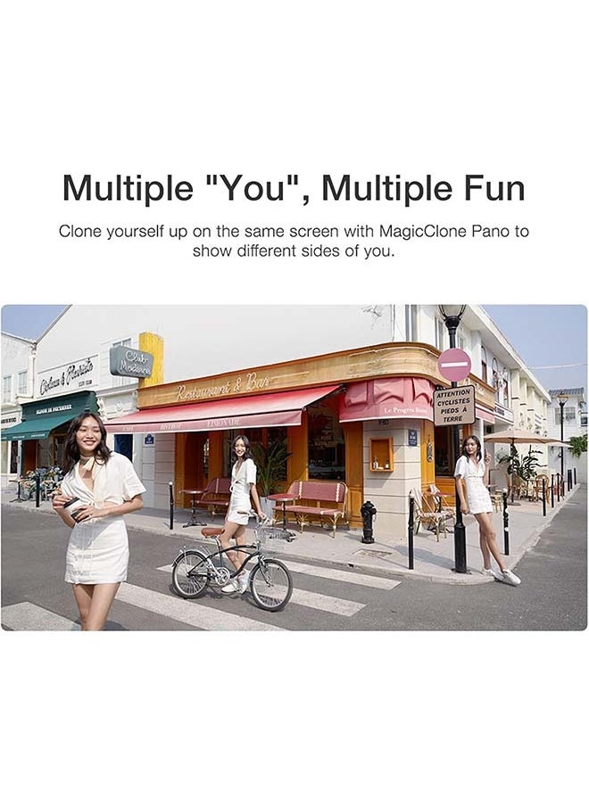 Zhiyun - Zhiyun Smooth Q3, 3-Axis Gimbal Stabilizer for Smartphone with Fill Light and Tripod, Auto Inception Dolly-Zoom Time-Lapse, Portable and Foldable, Gesture Control, Android and iPhone Gimbal - Image 1