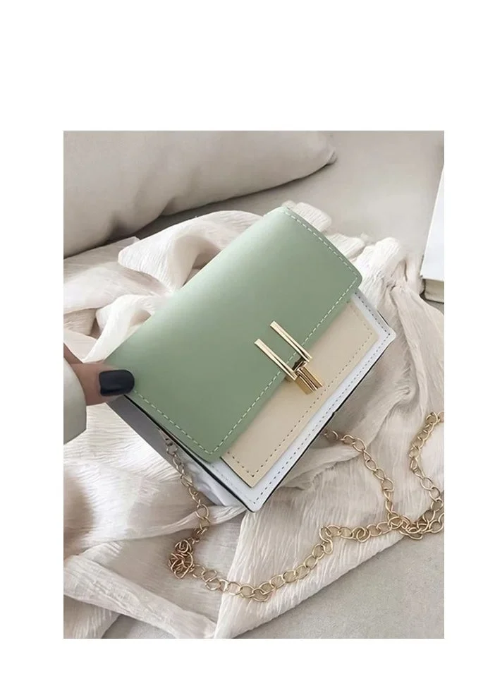 Haute Sauce Colour block Sling Bag with Push Lock