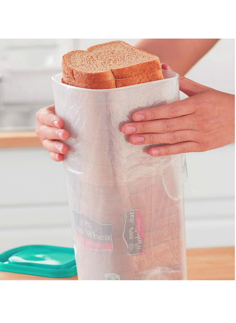 Generic - Bread Box, Plastic Universal Bread Container with Airtight Lid, Bread Storage Containers, Loaf Bread Saver, Fresh Bread Dispenser BPA Free - Image 1