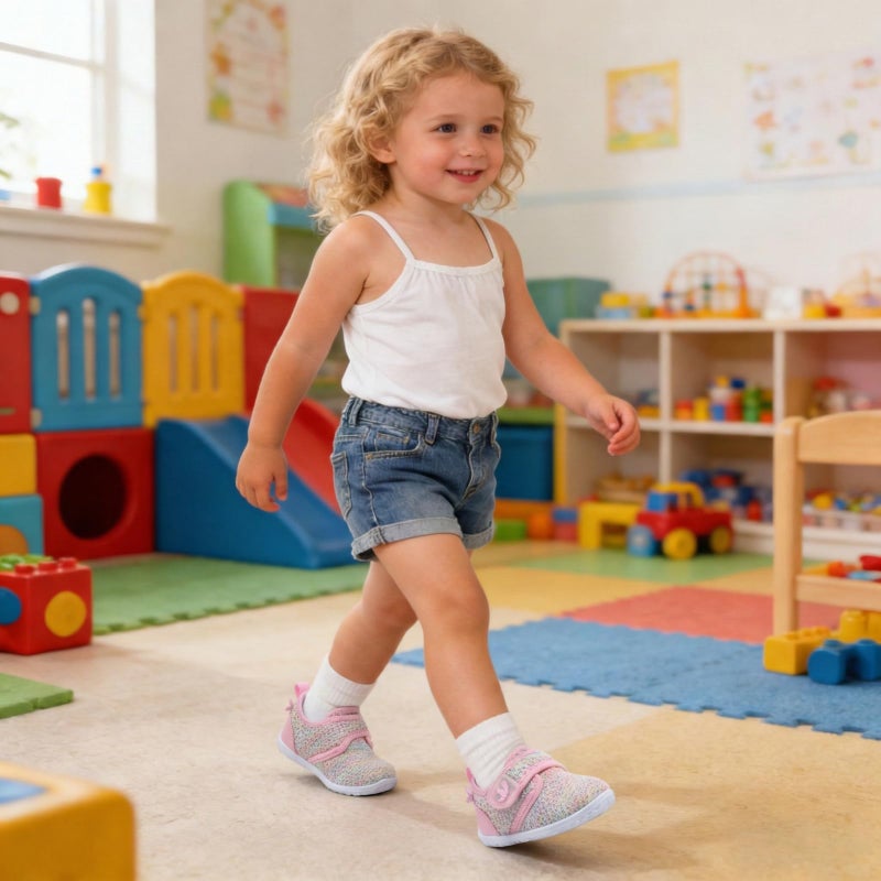FEETCITY Baby Barefoot Shoes Baby Walking Shoes Wide Toe Box Infant Sneakers Flexible Infant Shoe Lightweight - Image 2