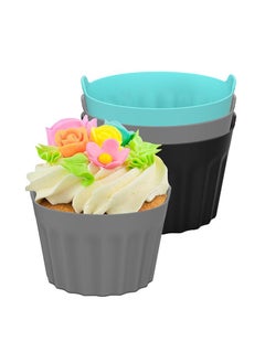 Air fryer baking cup silicone baking plate cupcake mold egg tart mold 3pcs