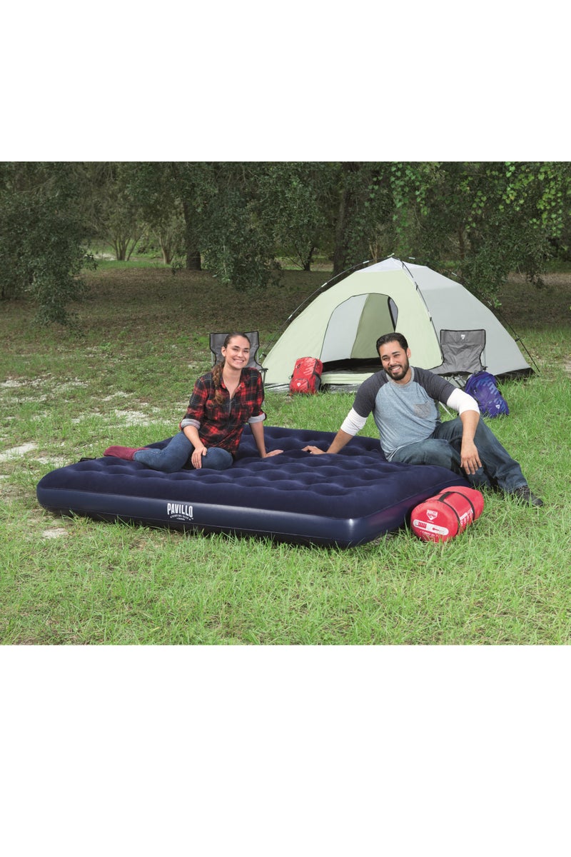 Bestway Bestway Airbed Outdoor Standard King Size 203x183x22cm | Air Mattress | Inflatable Mattress | Air Bed For Indoor and Outdoor Camping - Image 2