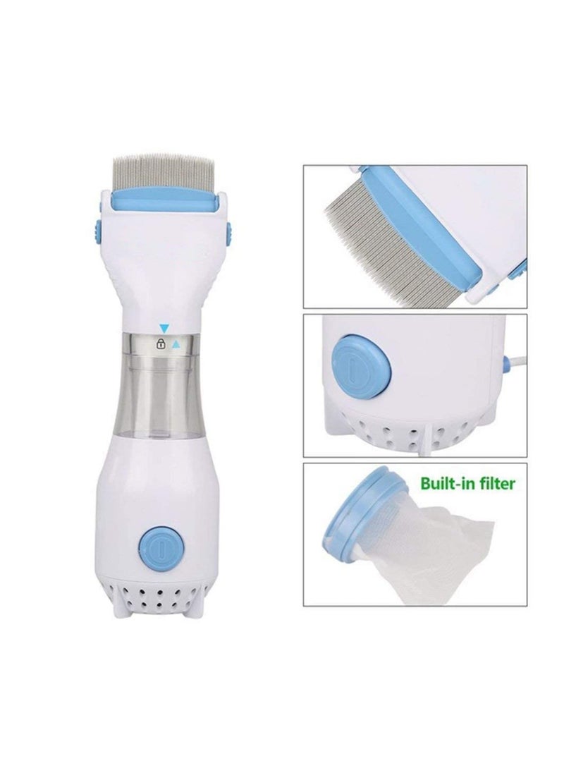 Generic - Theodore Electrical Chemical Free Head Lice Removal Comb Head Nits Capture Comb Electrical Head Lice Comb Eggs Remover Hair Vacuums Machine for lice removed - Image 1