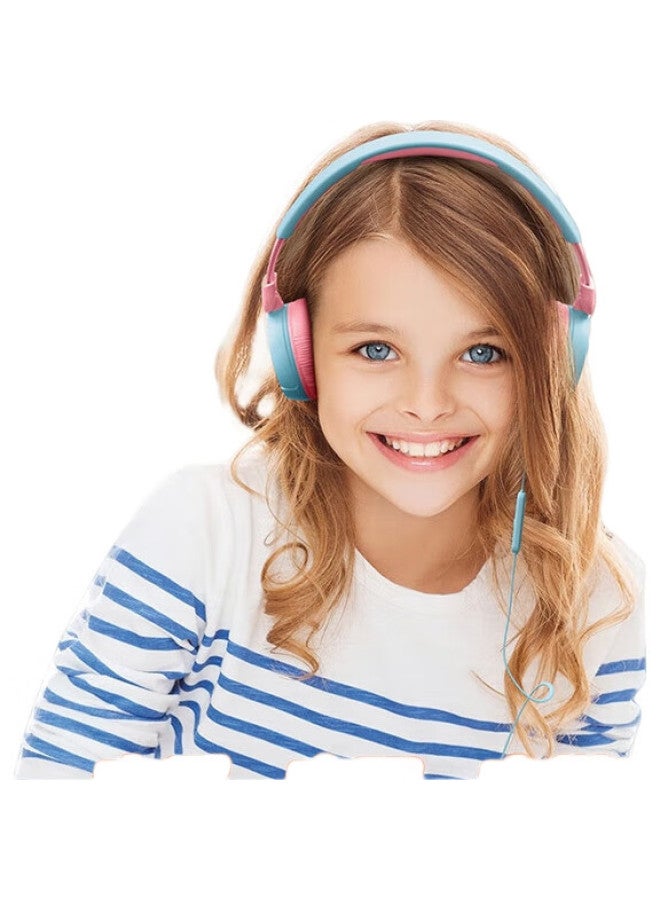 Jbl Jr310 Children'S Educational Headphones With Low-Noise Volume Control, Microphone, Immersive English Learning, Online Class, And Music Headphones For Students, Blue - Image 3